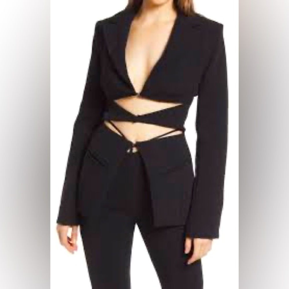 House of CB Cutout Blazer LIKE NEW